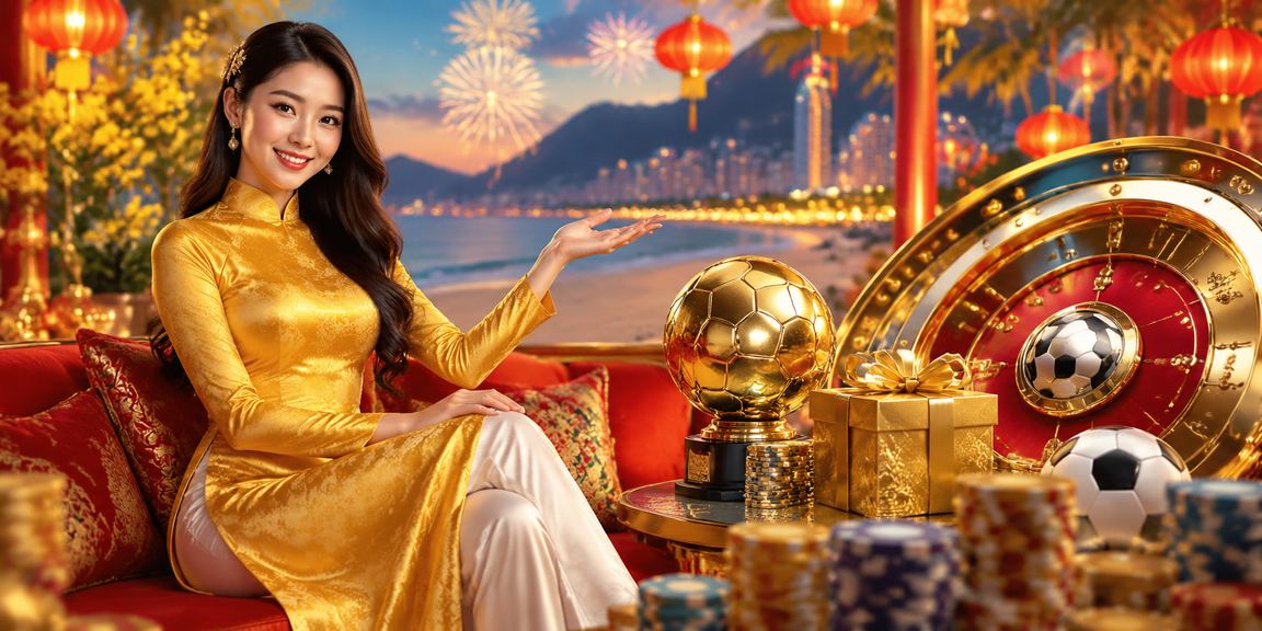 Khung cảnh Côn Đảo với chủ đề bóng đá liên quan đến giải thưởng