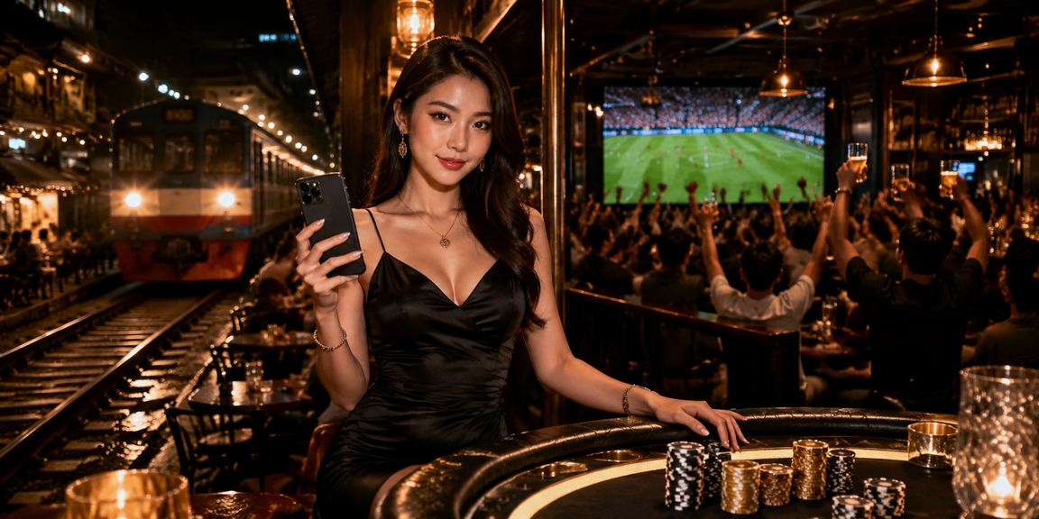 Người dùng Việt Nam xem thông tin casino và giải thưởng trên màn hình rộng